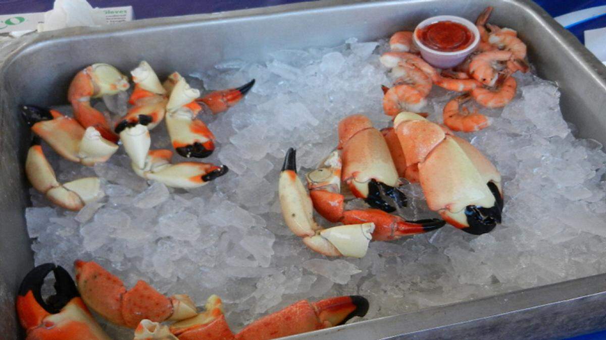 Stone crab claws. HERALD FILE PHOTO