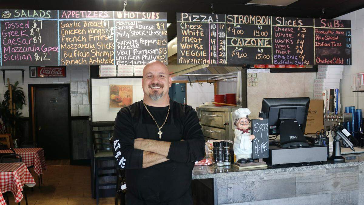 Sal Dentici, shown above March 28, 2022, and his brothers Gregory and Maurice, recently opened Rico’s Pizzeria & Pasta House, 5408 26th St. E., Bradenton, serving hand-tossed pizza and southern Italian cuisine.