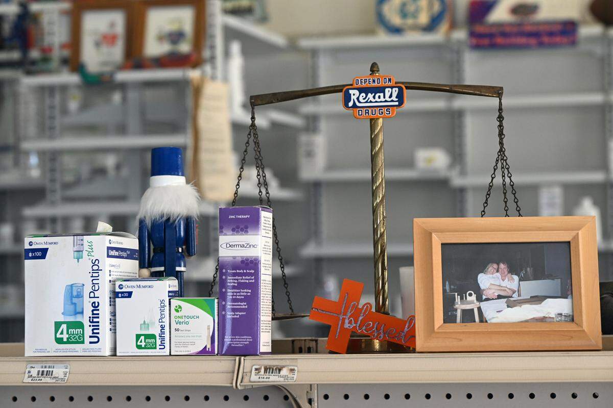 Pelot’s Rexall Pharmacy in downtown Bradenton closed its doors on Wednesday after over 130 years in business. Shown on March 4, 2026.