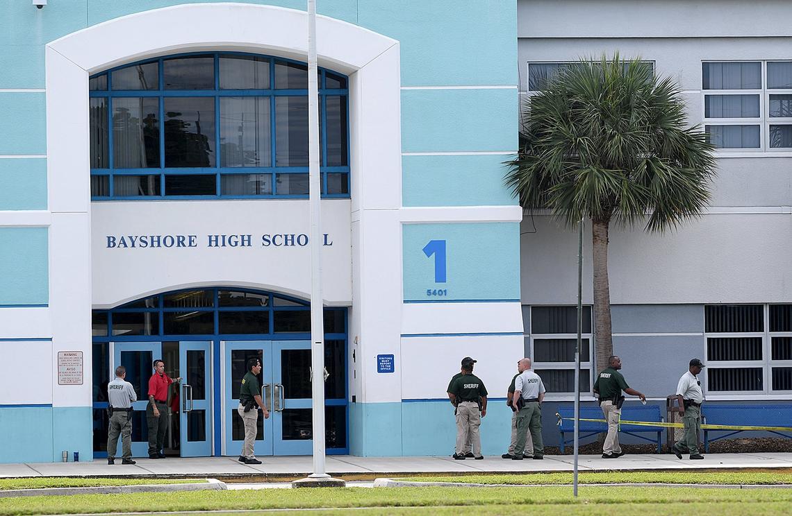The Manatee County School Board and the Manatee County Sheriff’s Office conducted an active shooter drill at Bayshore High earlier this year. The sheriff’s office has had to deal with multiple issues involving potential threats made by students during the early stages of the school year.