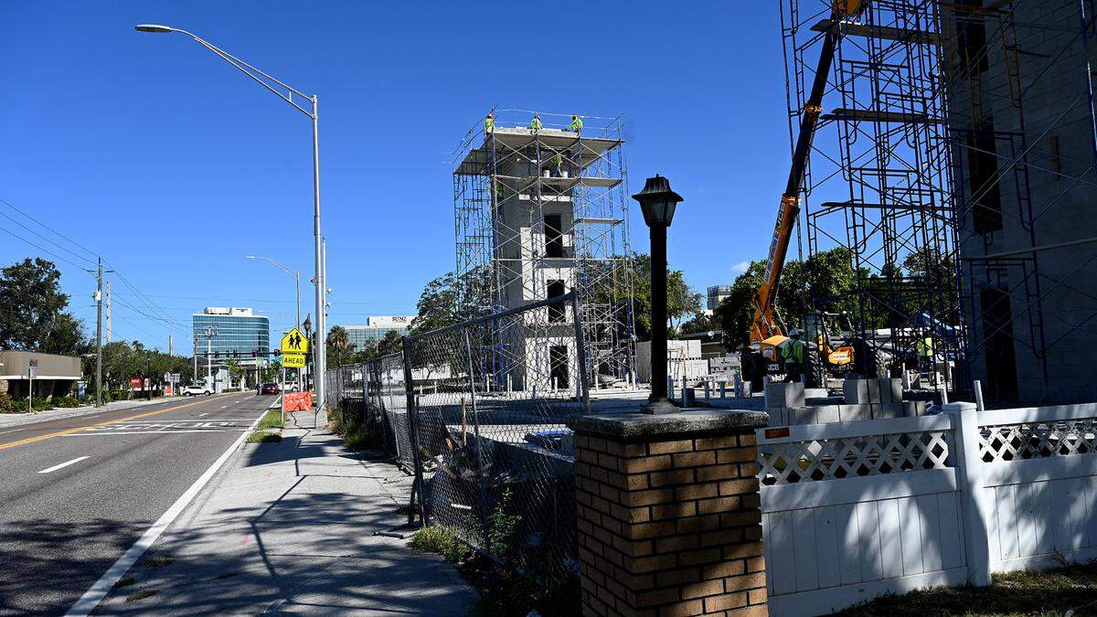 A 4-story building called Bradenton Lofts is under construction on 14th Street West and is billed as affordable housing.