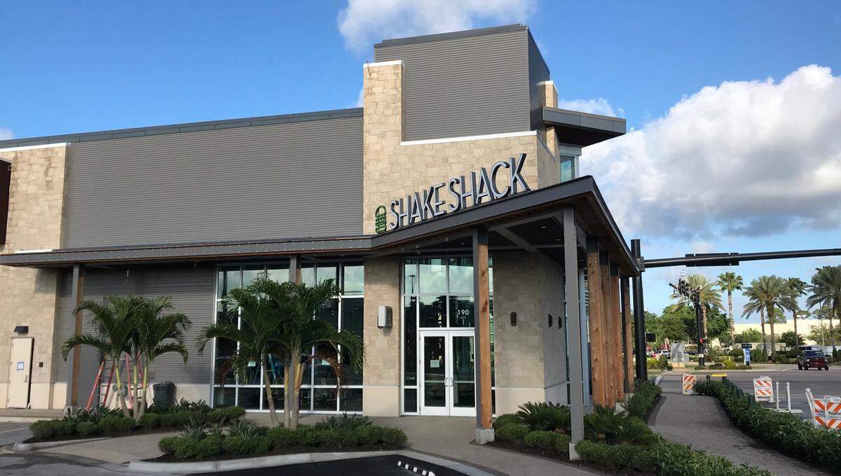 The Shake Shack  at 190 N Cattlemen Road, Unit 1, near the Mall at University Town Center, opens Tuesday, April 16.