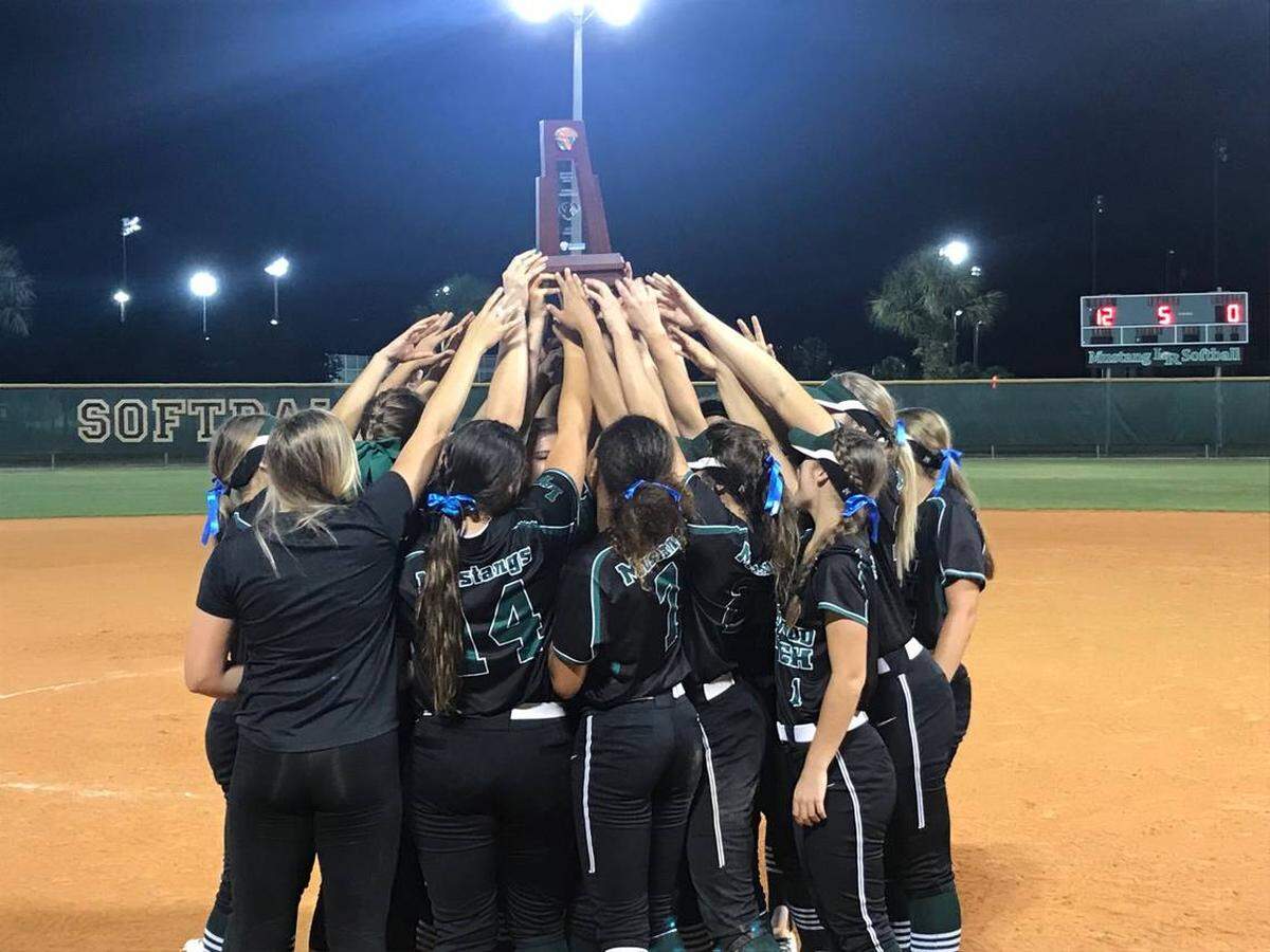 The Mustangs outscored their three opponents by a combined 33-0 in winning the program’s second straight region title and fourth in program history.
