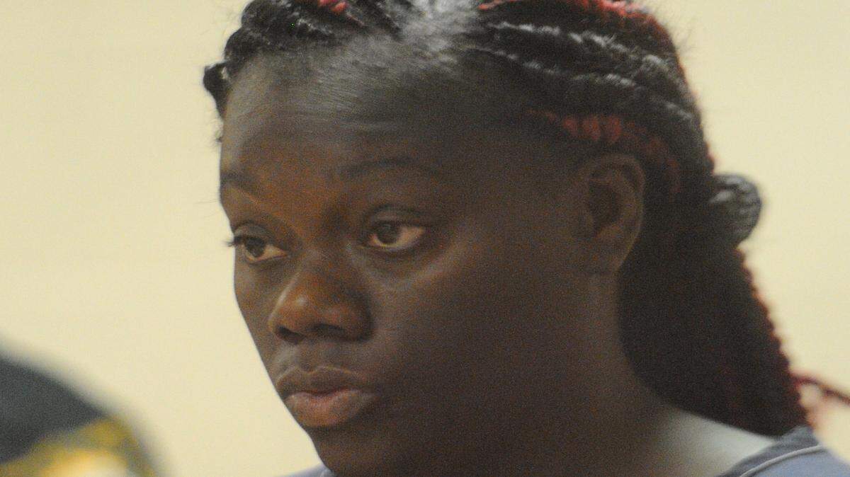Keishanna Thomas makes a court appearance on Oct. 19.
 GRANT JEFFERIES/Bradenton Herald