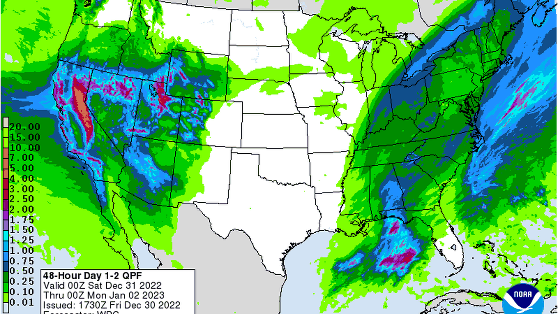 Will it rain on New Year’s Eve 2022 in Bradenton, Manatee? Here’s what forecasters say