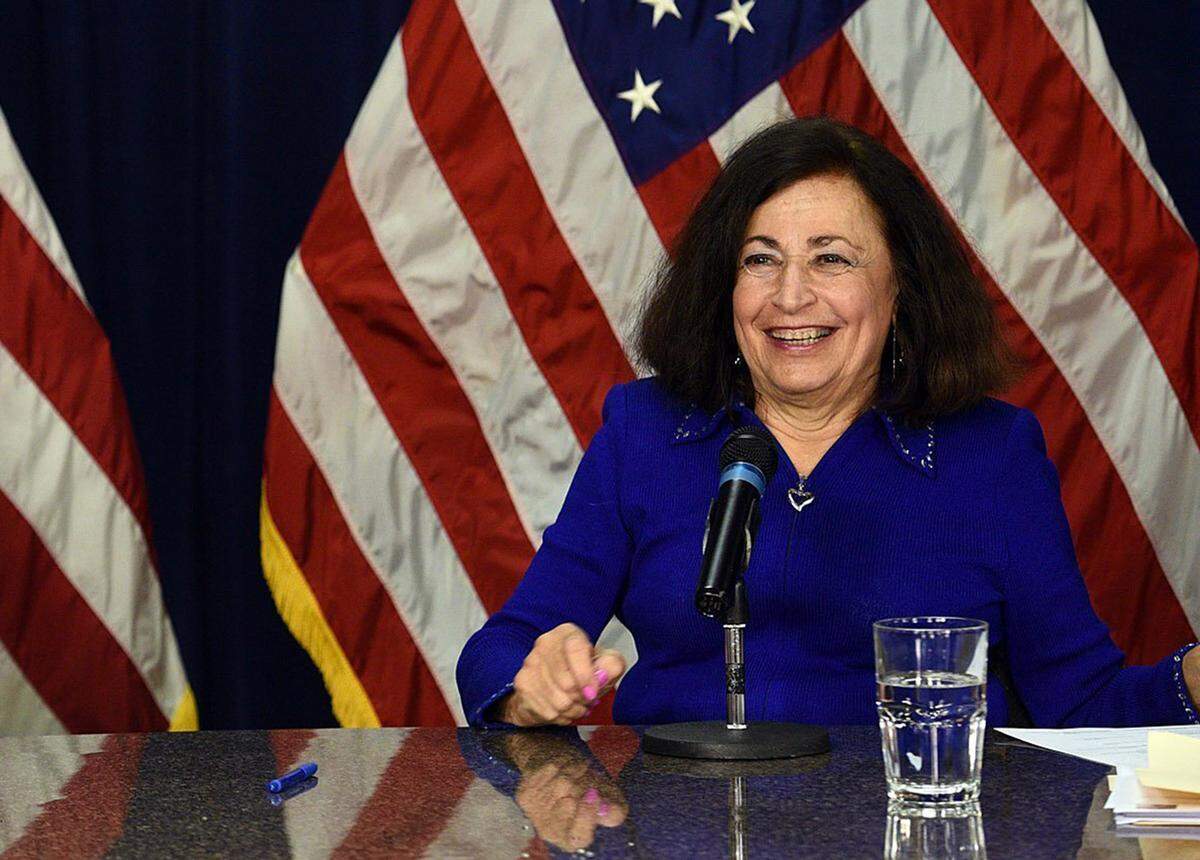 Jan Schneider has officially filed to run for the FL-16 Congressional seat against U.S. Rep. Vern Buchanan. In this Bradenton Herald file photo, Schneider participates in a 2016 debate.