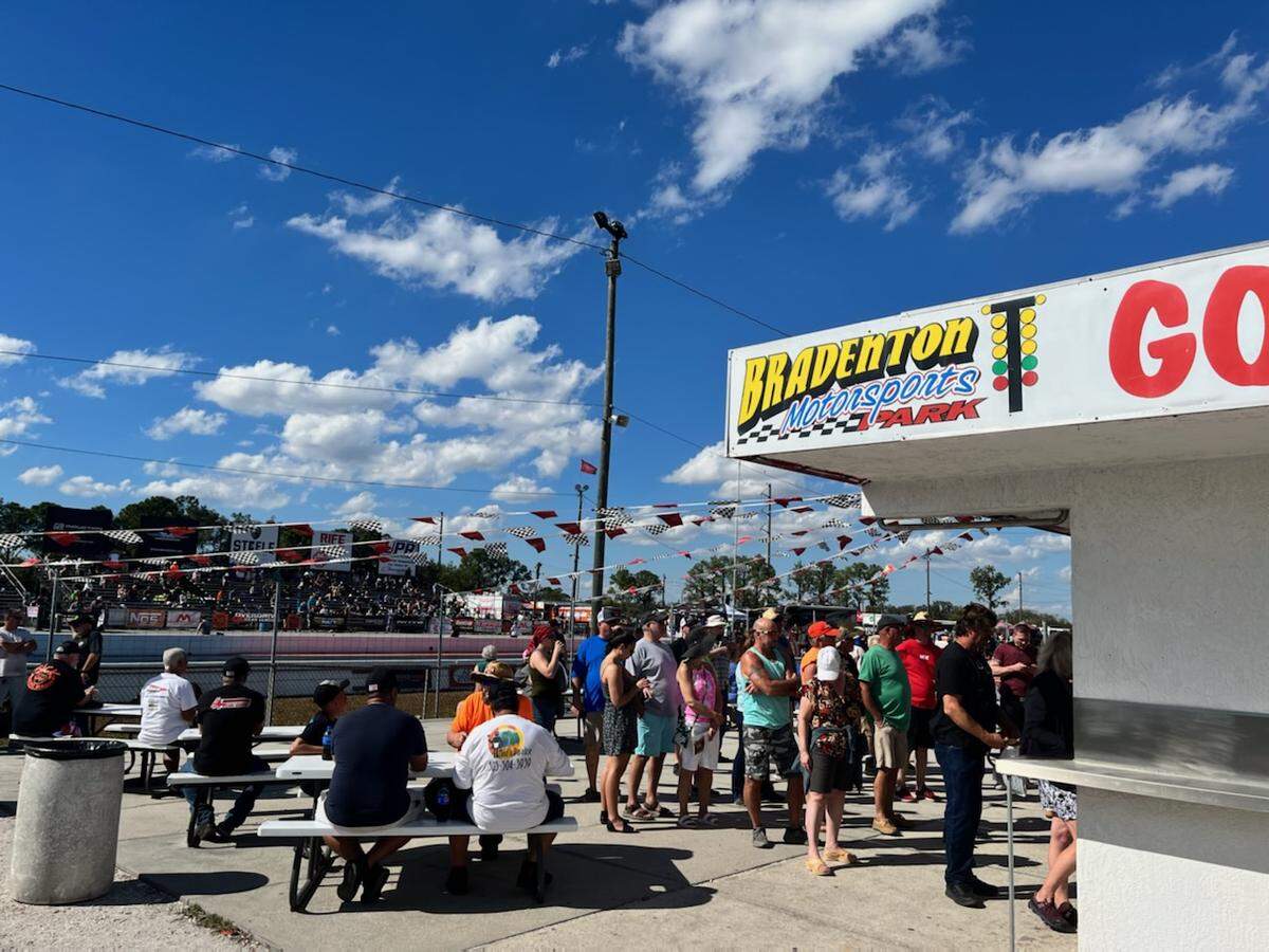 Bradenton Motorsports Park on Friday, Feb. 11, 2022, at an annual drag racing event.