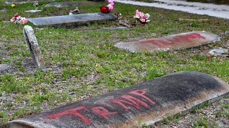 Manatee deputies offer $3,000 reward for tips after historic cemetery vandalism