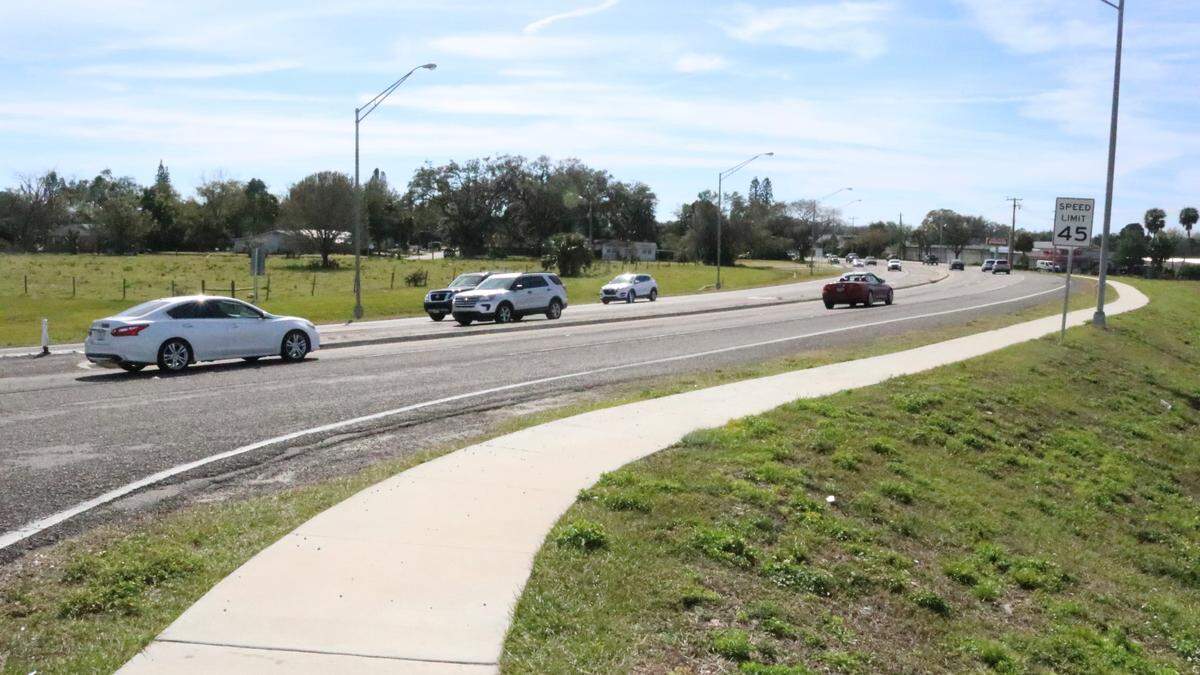 Florida Department of Transportation is planning $6.1 million in improvements to the northern entrance of Palmetto, including a roundabout on Business U.S. 41 at 23rd Street West, shown Jan. 18, 2023.