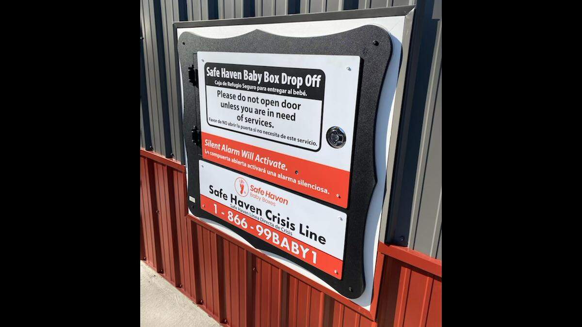 Manatee County and the city of Bradenton plan to install a Safe Haven Baby Box, which allows a parent to surrender a newborn up to seven days old, anonymously. The first box will be housed at a downtown Bradenton fire station where firefighters will be trained to recover the child in less than two minutes.