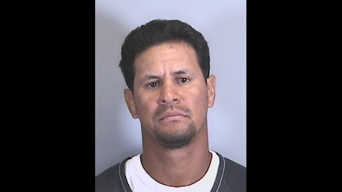 Juan Carlos Rivera Rosario, 40, is wanted for robbery with a gun or deadly weapon, aggravated assault and violation of probation.