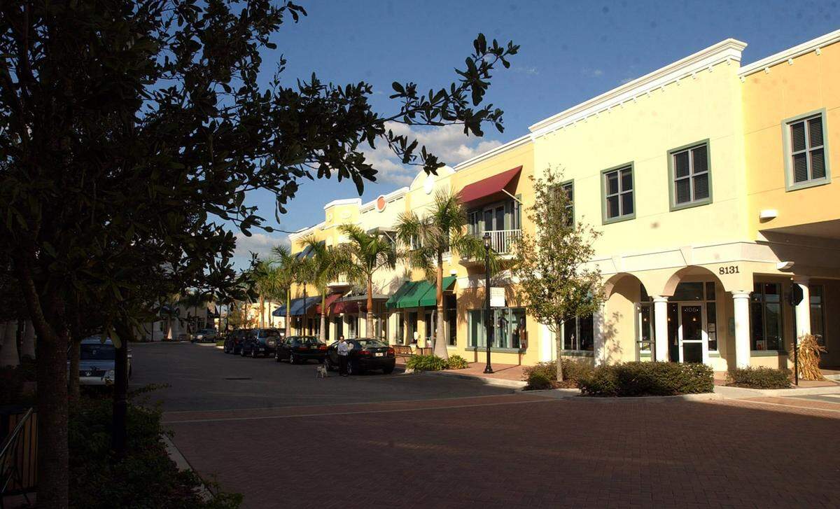 Main Street at Lakewood Ranch serves as the town center for the Manatee County portion of the master planned community.