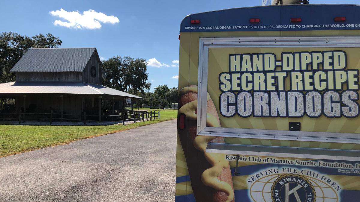 Danny Alfonso, manager of the Manatee County Fair, 1402 14th Ave. W., Palmetto, invites the public to “The Flavors of Our Fair” Oct. 16-18 and Oct. 23-25 when six fair food vendors will be selling favorites treats. Many concessionaires have been unable to work since March because of the COVID-19 pandemic.