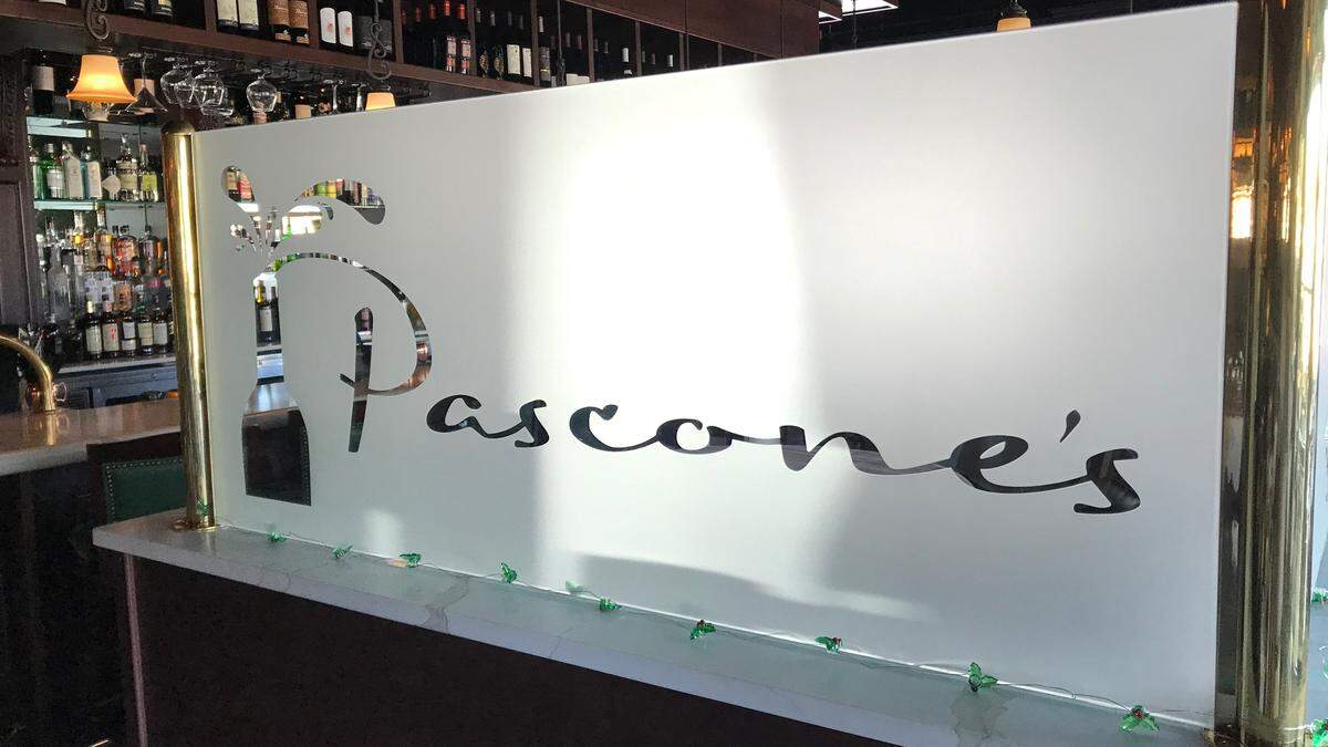 Dinner service begins at 5 p.m. daily at Pascone’s Ristorante, 5239 University Parkway. The restaurant has attracted a large following since opening in July.