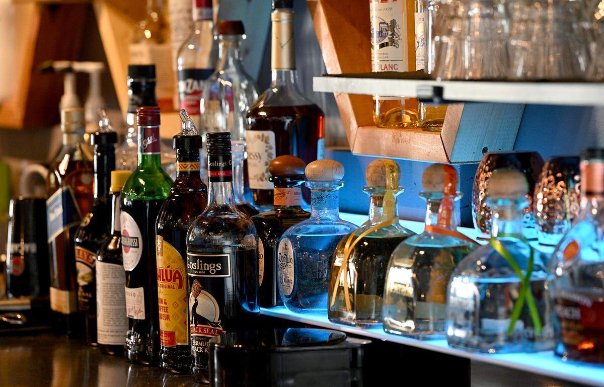 The bar at Sofra Kitchen Bar & Bistro in downtown Bradenton.