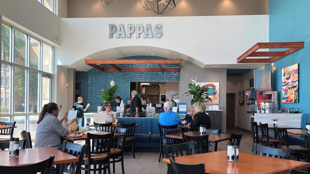 The newest Louis Pappas Fresh Greek restaurant opens Thursday in University Park at 8512 Cooper Creek Blvd. The restaurant will be open seven days a week.