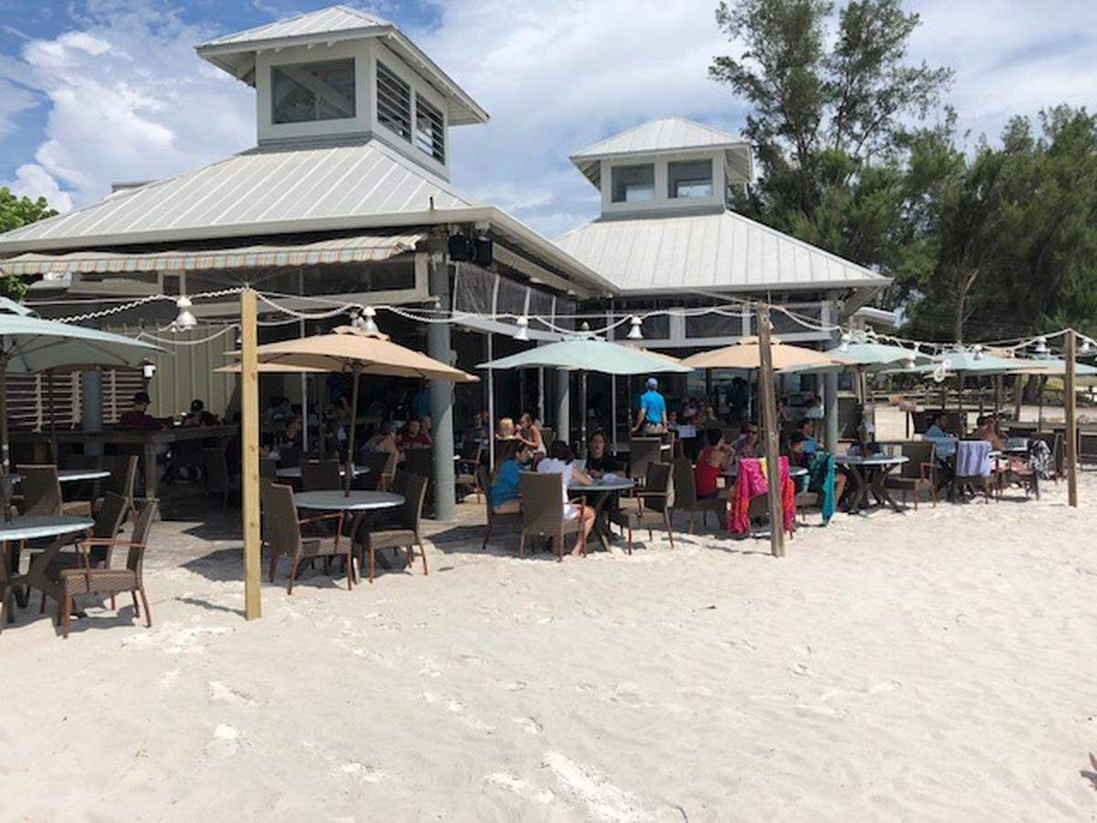 The Sandbar Restaurant on Anna Maria Island offers the perfect mix of Old Florida cooking and oceanside eats.