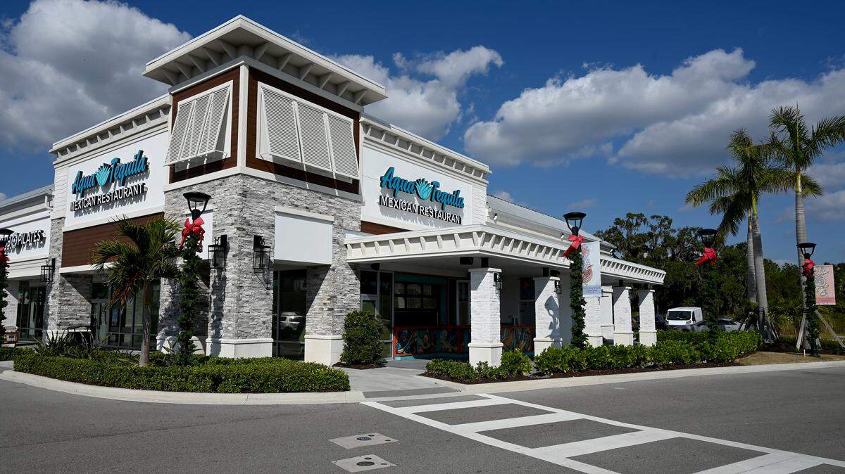 Aqua Tequila located in Creekside Commons in Parrish on Nov. 18, 2025.
