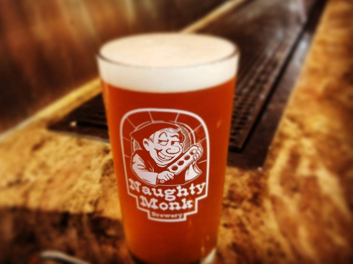 Naughty Monk Brewery is a good spot to try innovative takes on traditional beer styles in the Lakewood Ranch/Bradenton area.