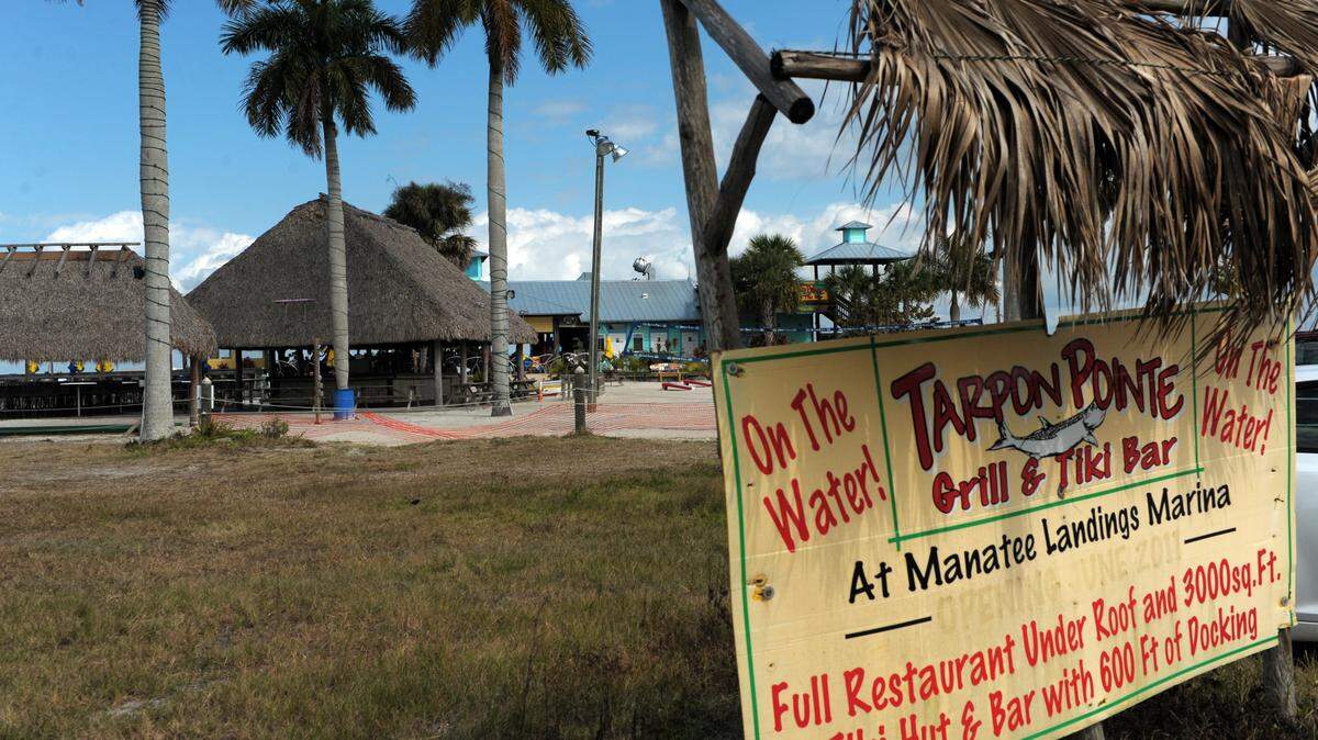 Tarpon Pointe Grill and Tiki Bar will close Feb. 29 after the riverside restaurant's landlord did not renew their lease. 
 GRANT JEFFERIES/Bradenton Herald