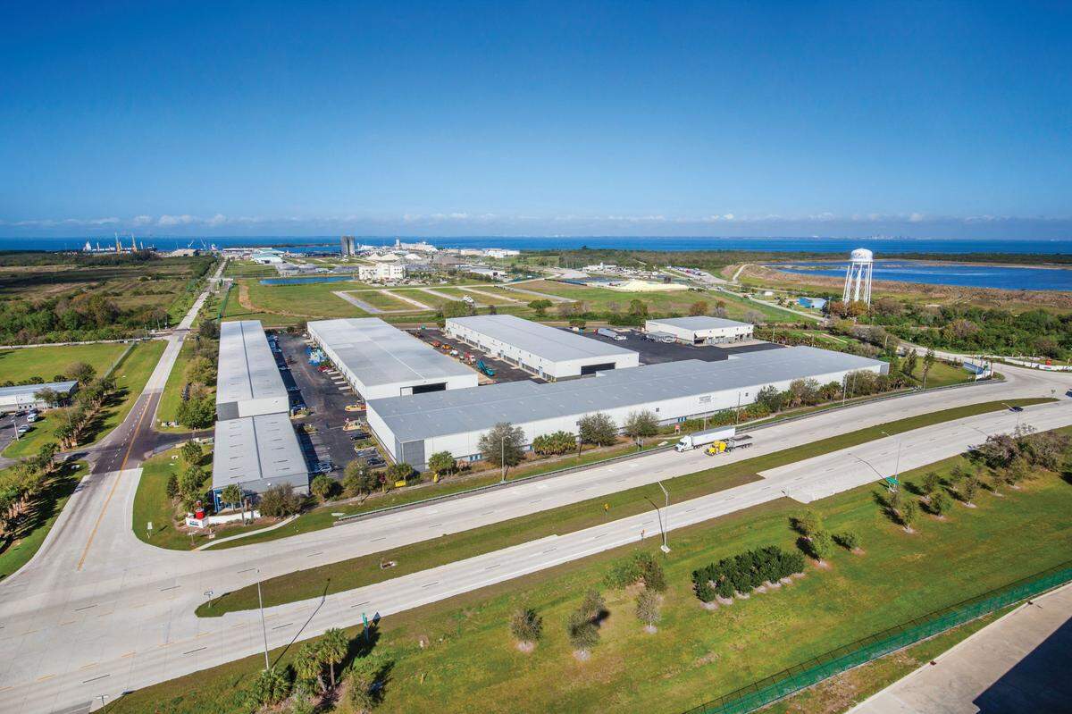 Tenants at the Port Manatee Commerce Center at 2300 South Dock Street include Del Monte, Kinder Morgan, Martin Marietta, Trans Montaigne and Air Products & Chemicals, Inc.