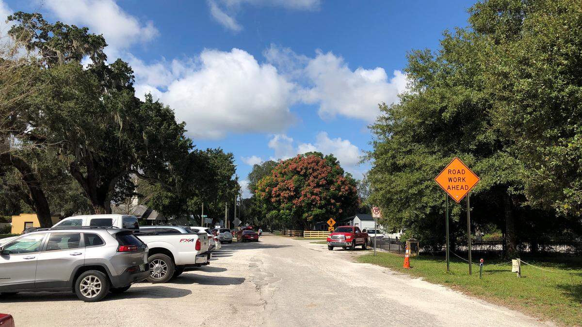 Many of the roads in the heart of the Parrish village are barely wide enough for two vehicles to pass without pulling onto the shoulder.