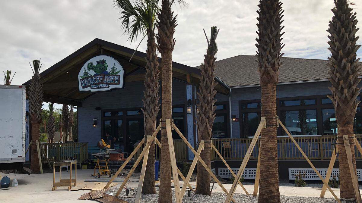 Whiskey Joe’s Bar & Grill, 5313 19th St. E.. Ellenton, is aiming for opening on March 16. The new restaurant is located on the Manatee River.