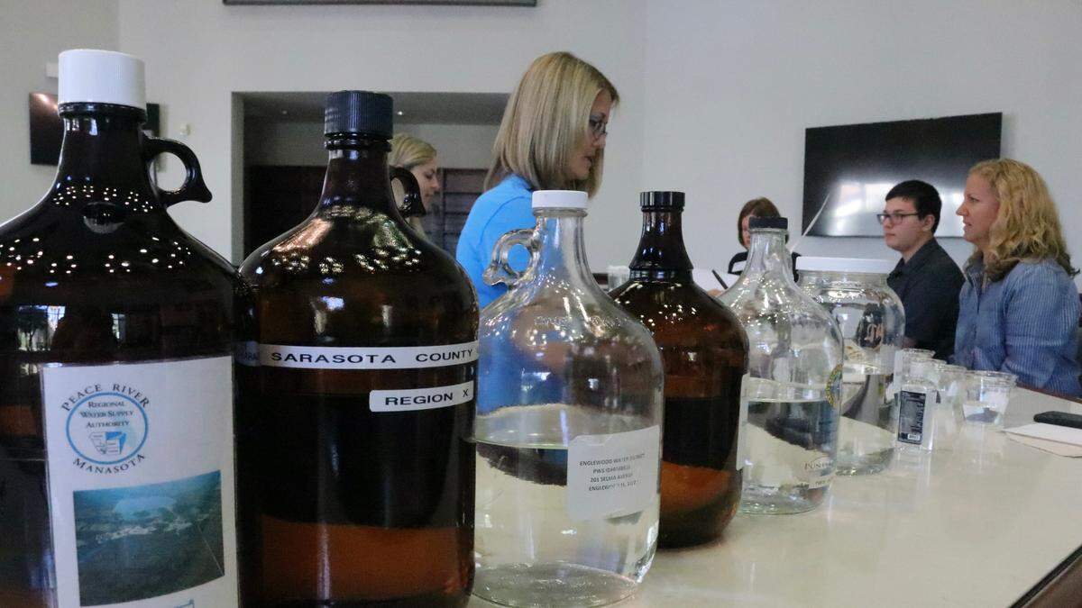 Sixth regional utilities had their drinking water judged during competition March 25, 2022, at Lakewood Ranch. Punta Gorda was named the winner.