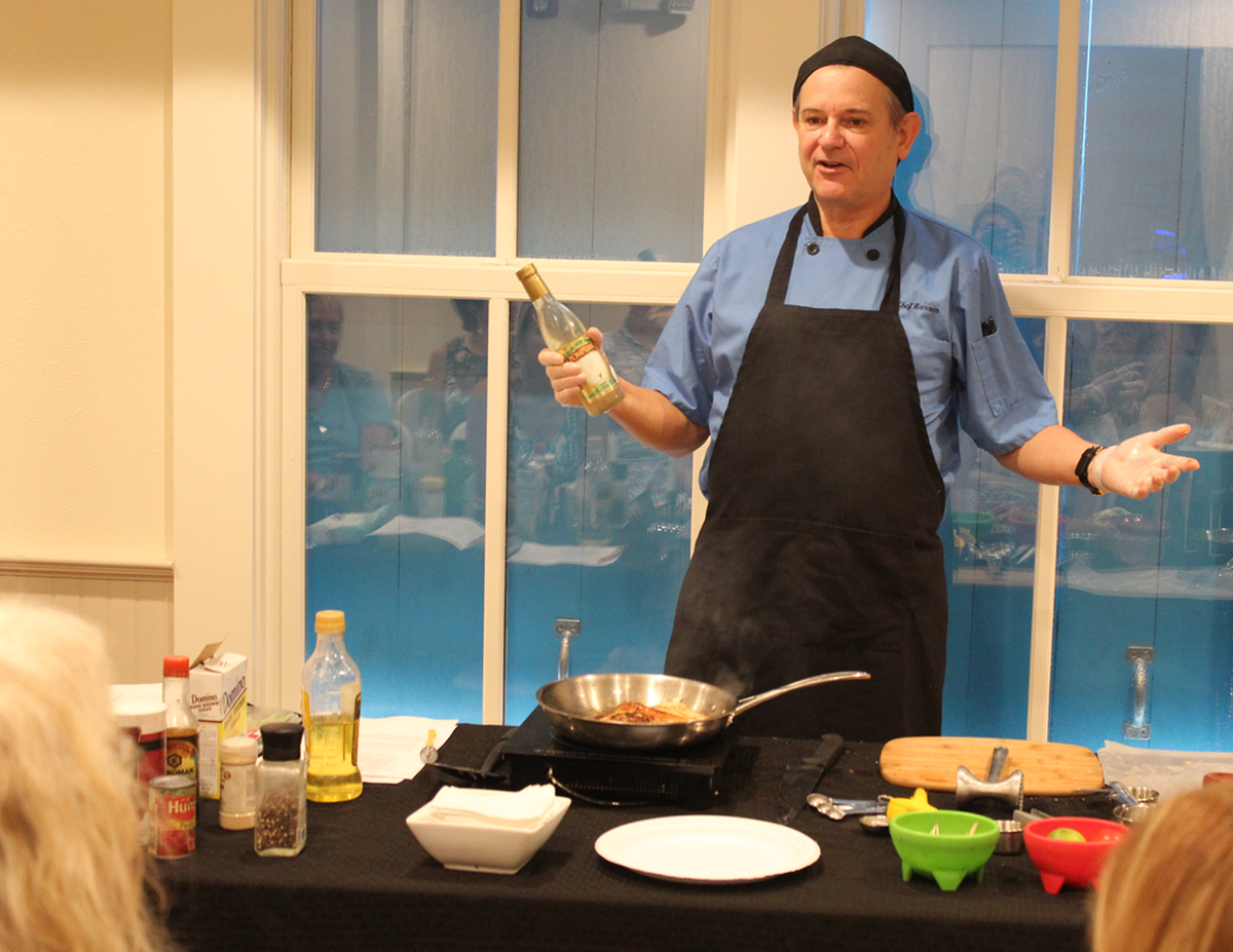 Published cookbook writer/chef Warren Caterson will share secrets for grilling on Saturday at the Florida Maritime Museum in Cortez.