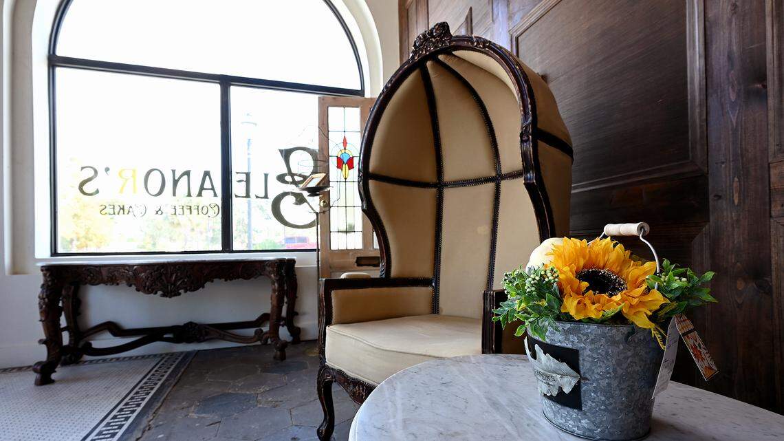 This new Palmetto coffee and cake shop repurposes historic building. Take a look