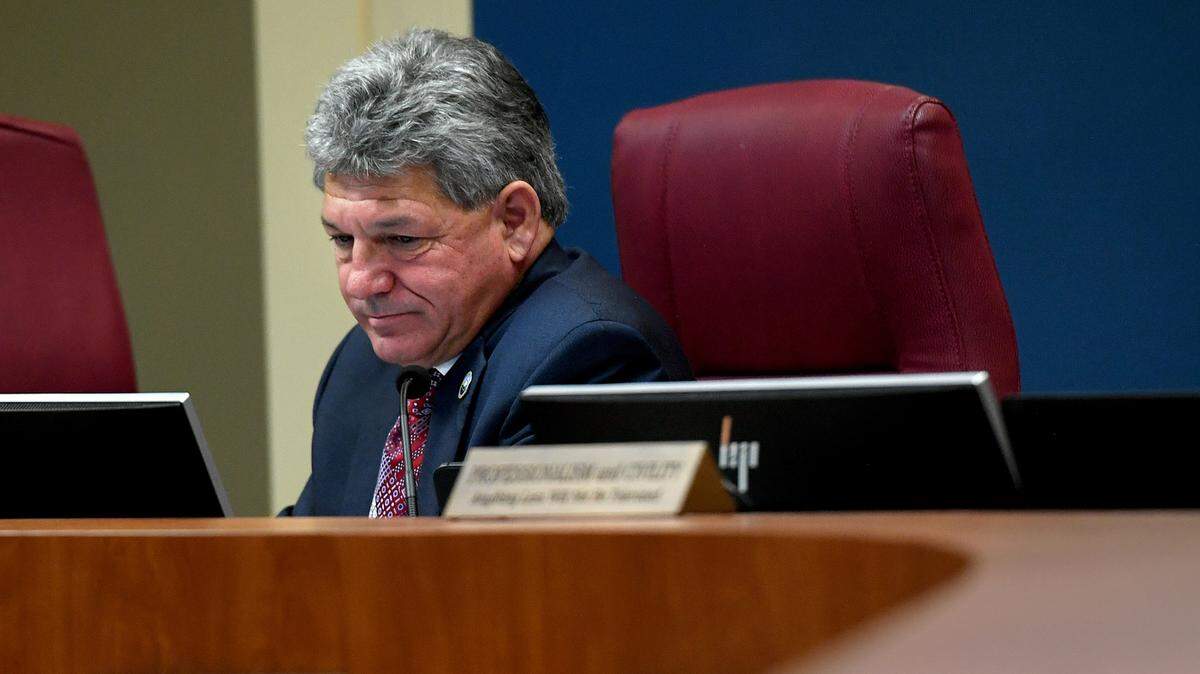 The Manatee County Sheriff’s Office is recommending criminal charges against former Manatee County Administrator Scott Hopes, pictured in this Bradenton Herald file photo.