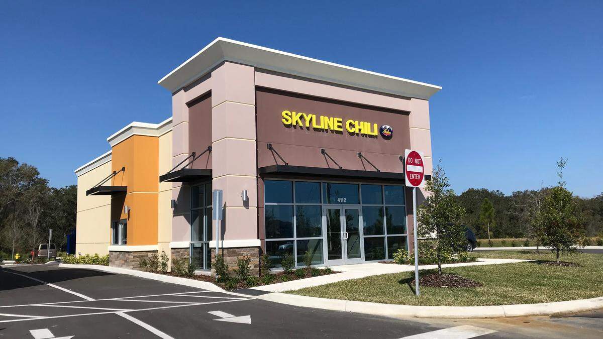 The new Skyline Chili restaurant is located in The Shops at Commerce Park, 4112 Lakewood Ranch Blvd. The Cincinnati-style restaurant also includes a drive through.