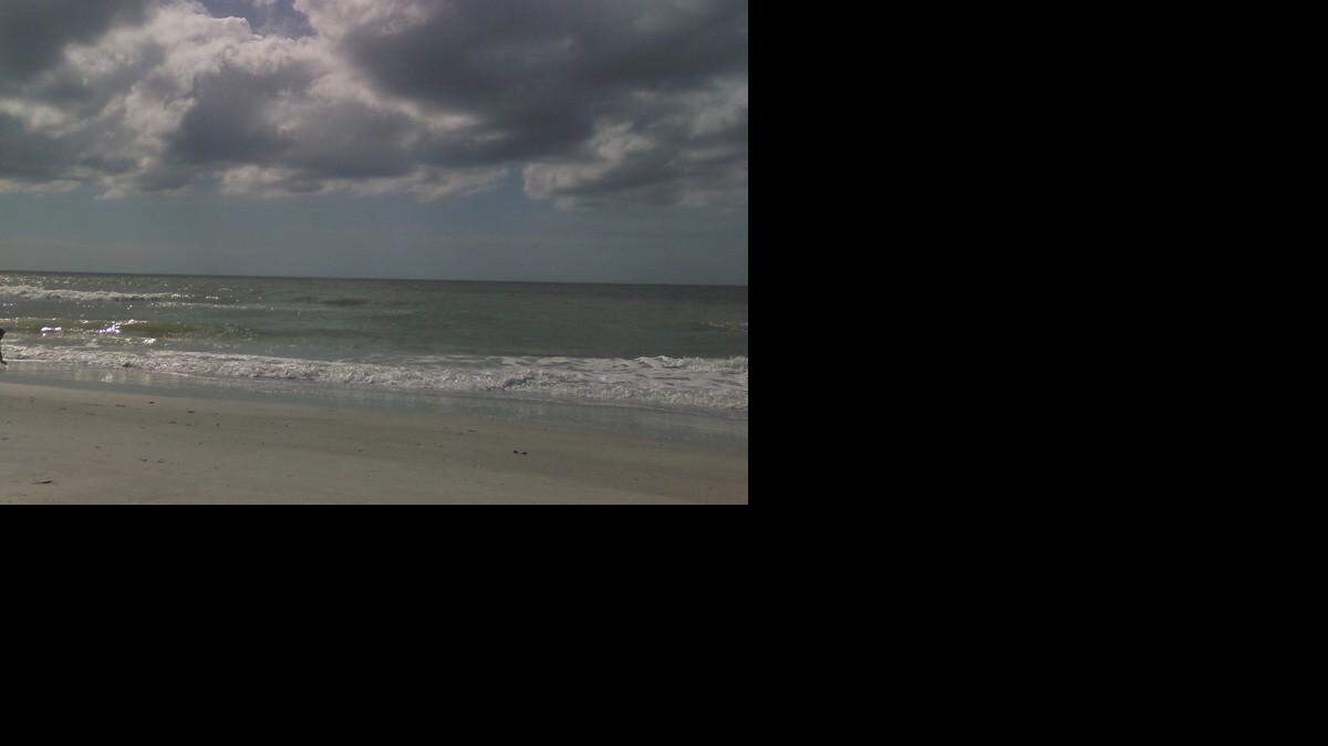 Clouds move over Redington Beach in Pinellas County on Wednesday afternoon. Temperatures were high again with Tampa seeing record heat for the seventh time this month. 