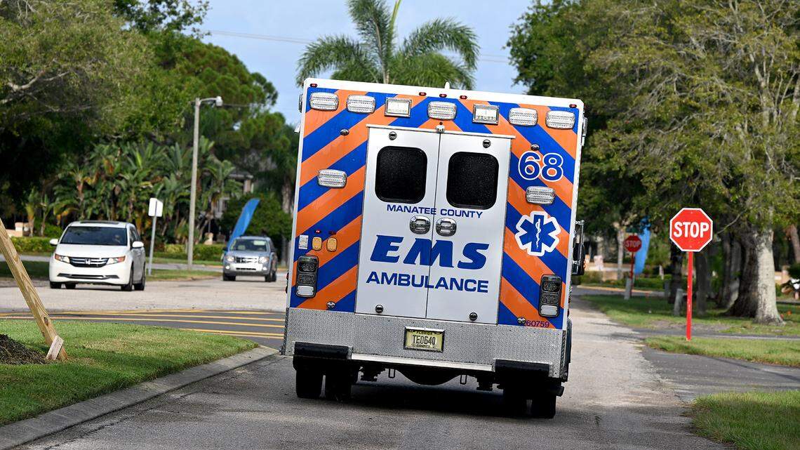 Pedestrian killed in dump truck crash in Parrish neighborhood, troopers say