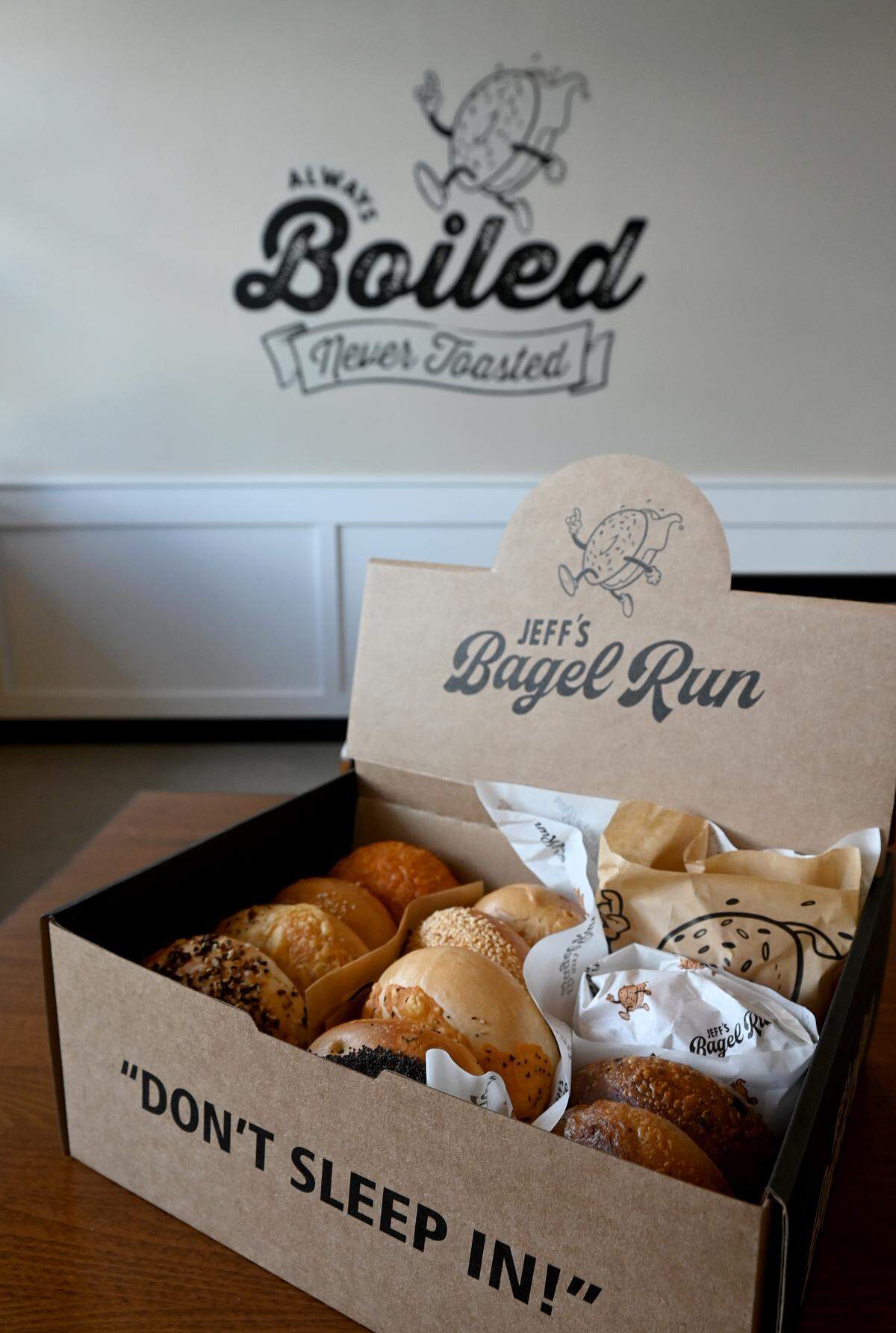 Jeff’s Bagel Run at 14624 State Road 70 East on Oct. 6, 2025.