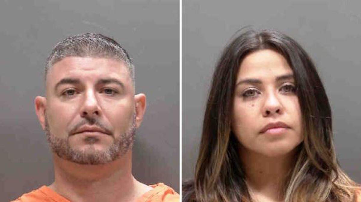 Owners of Trademark Pavers Arthur Borchert, 37, and Cynthia Borchert, 34, face eight charges each of embezzlement: misapplication of construction funds and one count each of scheming to defraud more than $20,000.