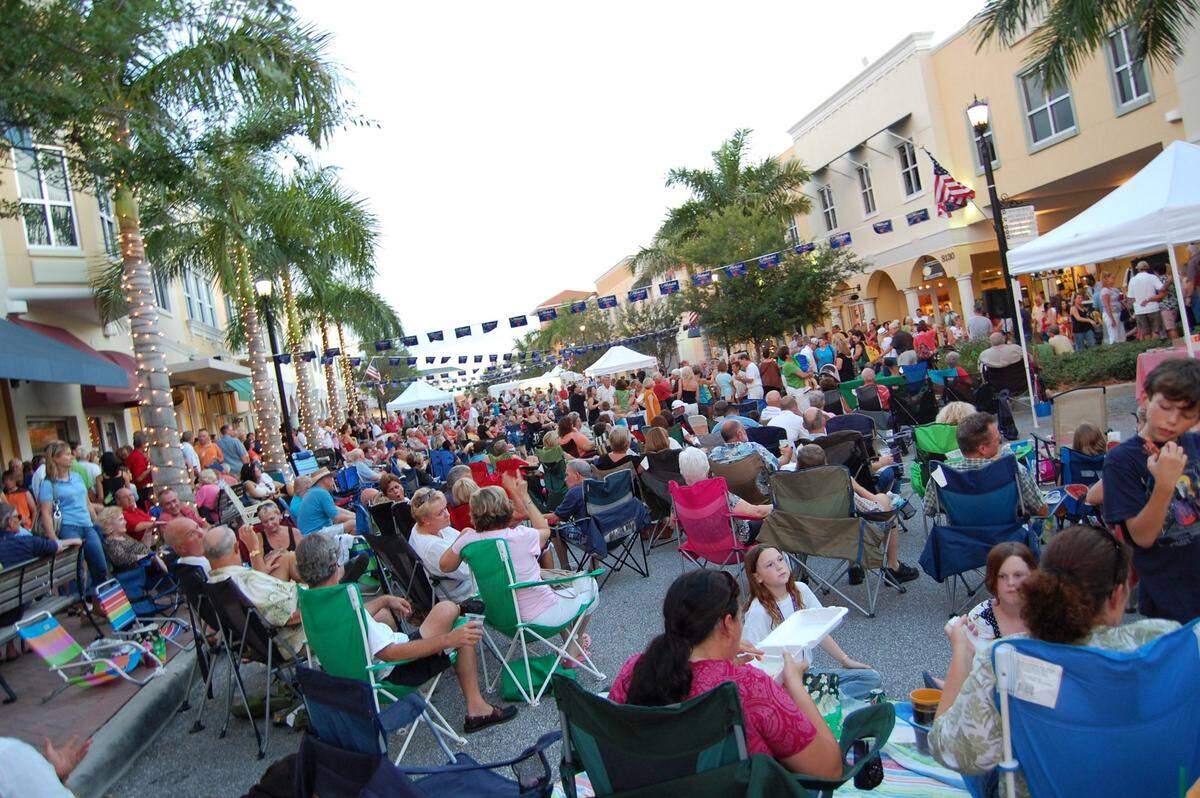 8/1/2019--Prior to the pandemic, crowds packed Lakewood Ranch Main Street for Music on Main. The event generates thousands of dollars each year for local charities.