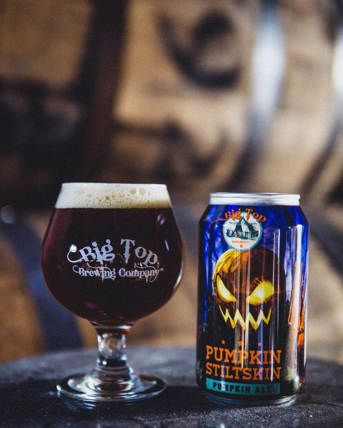 Pumpkin Stiltskin is available now at Big Top Brewing Company in Sarasota.