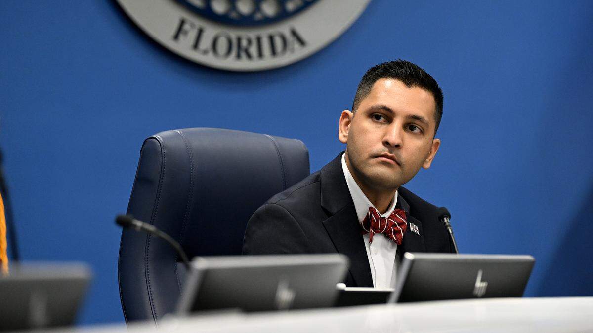 District 3 Commissioner Tal Siddique during a meeting on June 17, 2025. 