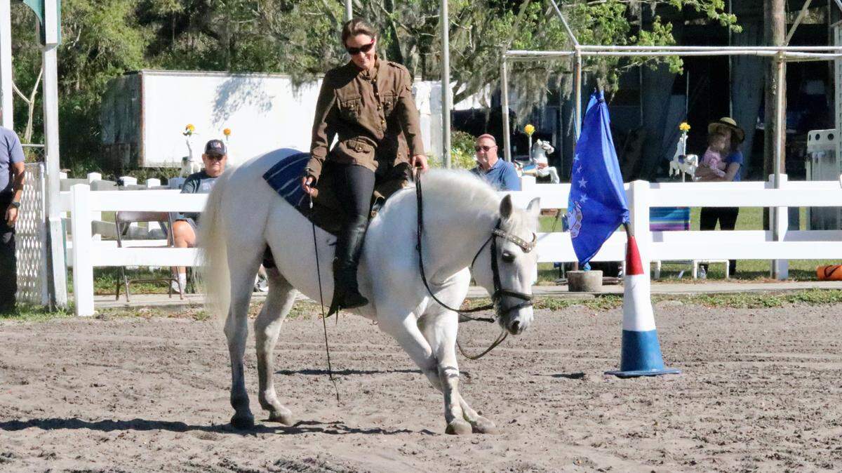 3/4/2021--Herrmann’s Royal Lipizzan Stallions, 32755 Singletary Road, Myakka City, will present a full-dress benefit performance Sunday, March 7​, in addition to its regular training sessions held Thursdays, Fridays and Saturdays through April.