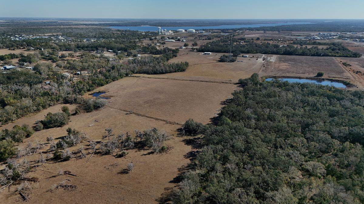 Manatee County commissioners unanimously denied a rezone for a 167-home project that would have transformed about 56 acres of agricultural land near Zipperer Road, shown here on Feb. 6, 2026.