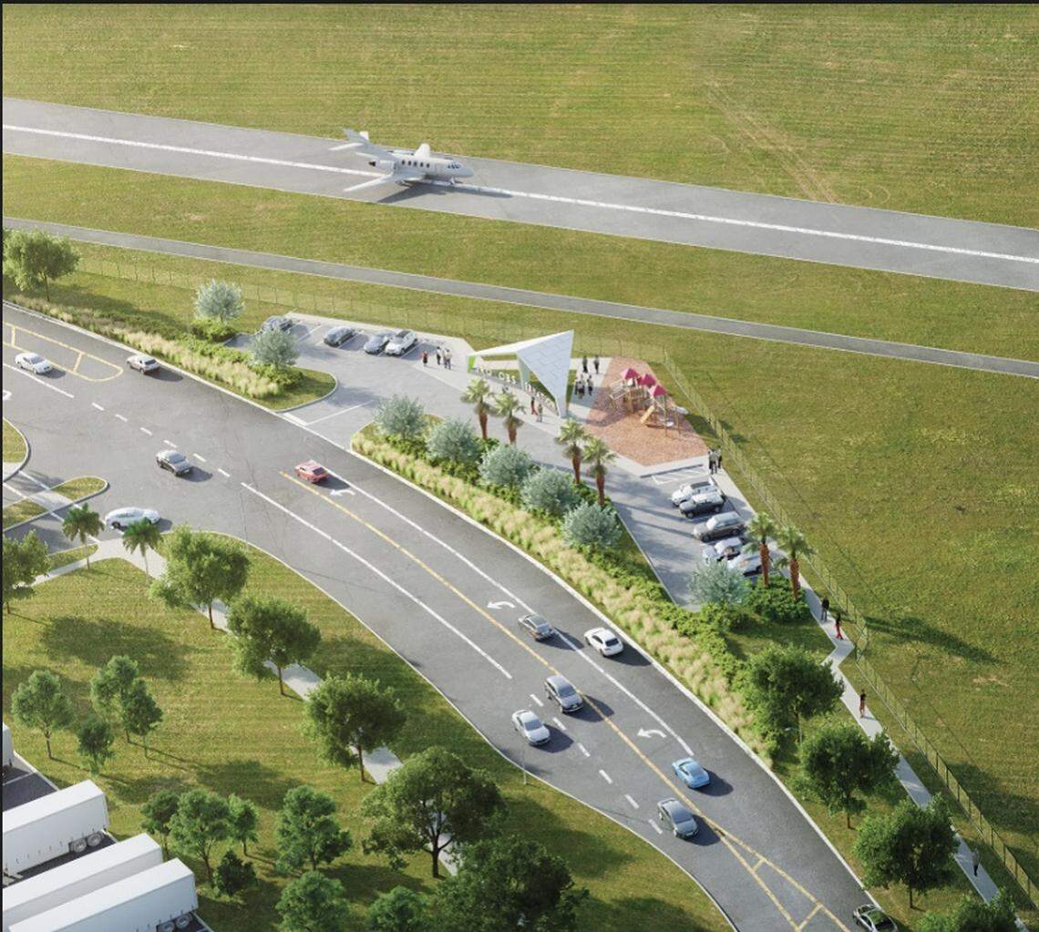 The Sarasota Manatee Airport Authority and Manatee County Government are jointly planning a reimagined observation area and playground at Sarasota Bradenton International Airport.