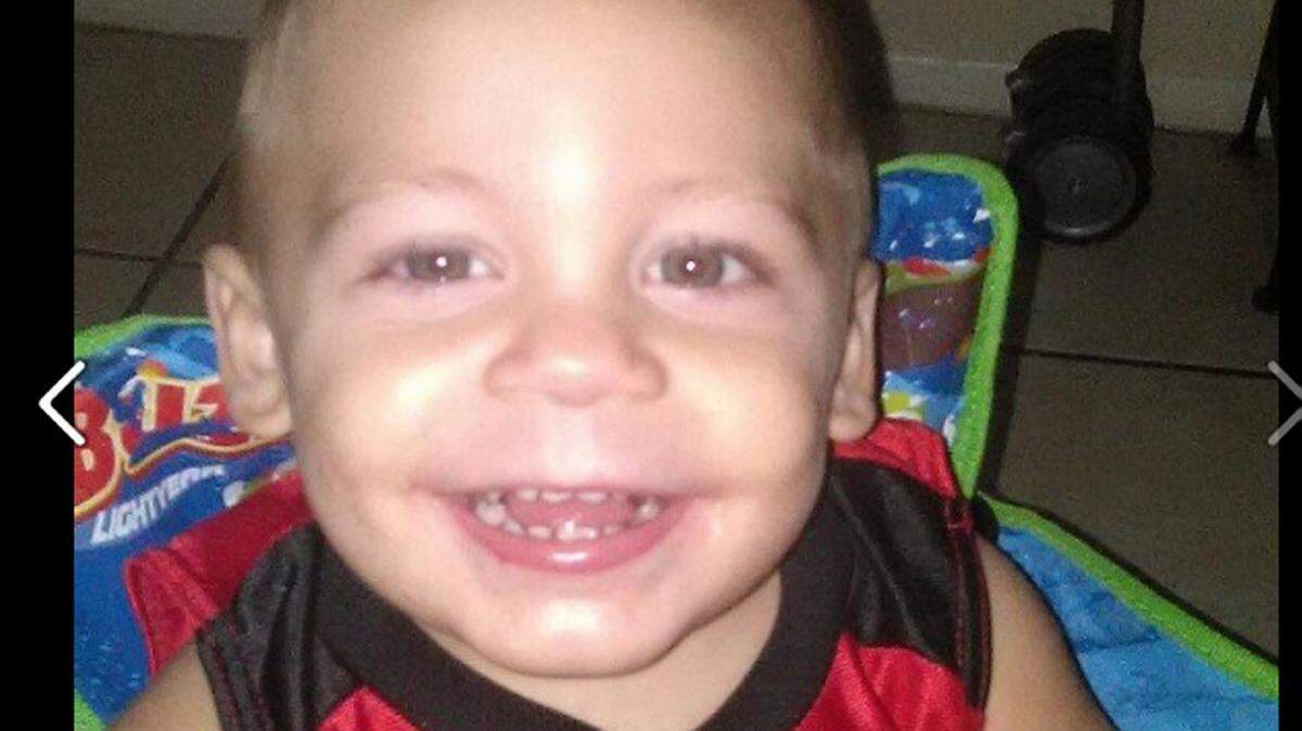 Wayne Mellinger, 18 months old, is missing. 
 PHOTO PROVIDED