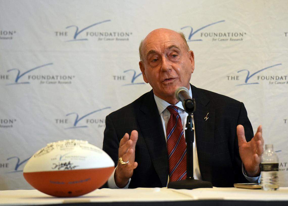 Dick Vitale's goal for his 13th annual Gala is to raise $3.5 million for pediatric cancer research for the Jimmy V Foundation.