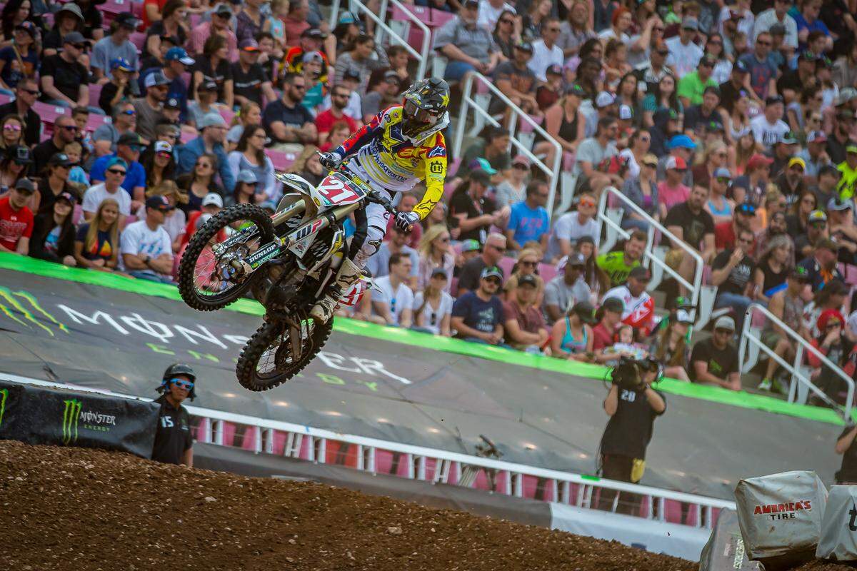 Feld Entertainment resumes Monster Energy Supercross racing May 31 in Salt Lake City. It’s the first announced show since March when the company laid off 1,464.