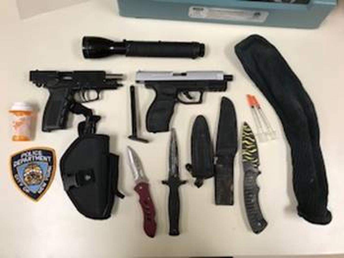 Items discovered by Sarasota County Sheriff’s Deputies on Inocencio Martinez’s person and in his vehicle.