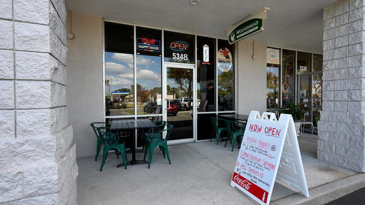 Wolveshead recently opened at 5348 34th St. W., Bradenton, shown on Friday, Oct. 17, 2025.