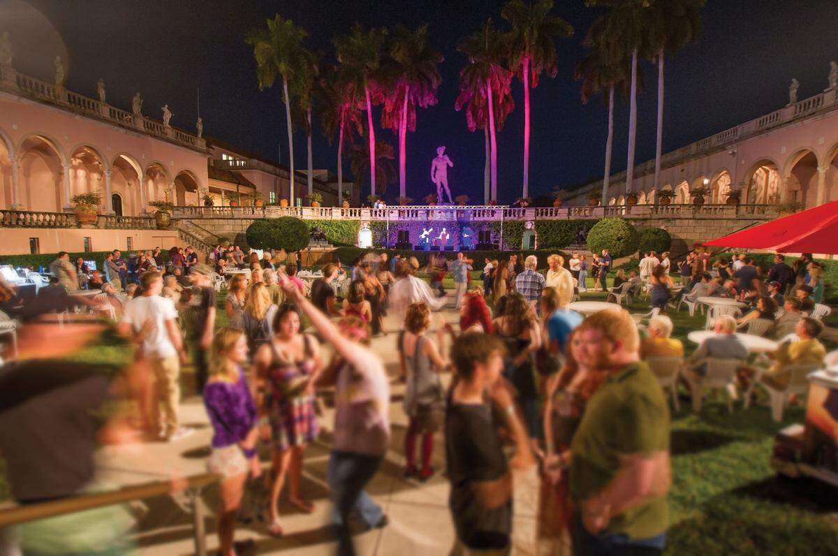Ringling Underground is held on the first Thursday night of every month and features experimental music and art.