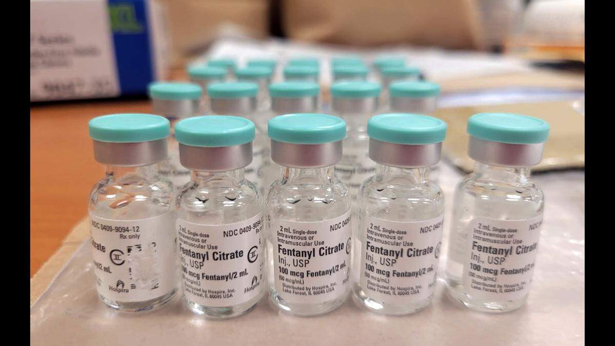 The Manatee County Sheriff’s Office released photographs of some of the drugs seized in what they say is the county’s largest fentanyl bust in county history.