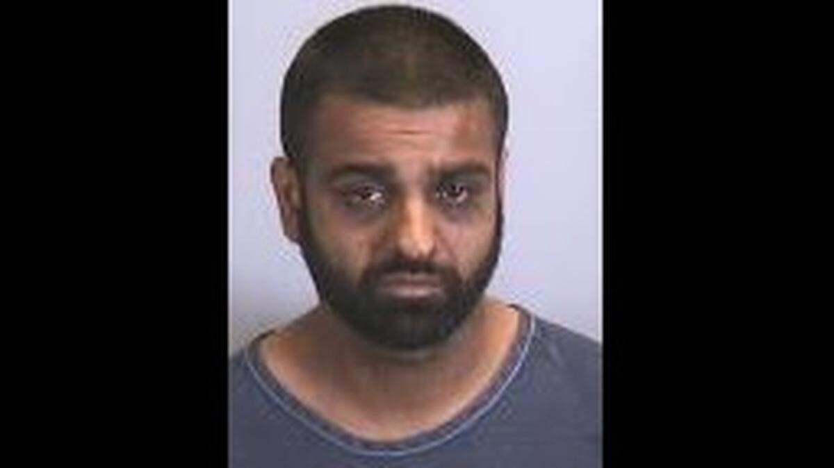 Priyesh Khara, 39, faces eight charges in credit card and ID fraud after deputies say he stole purses from the passenger seats of his female victims.